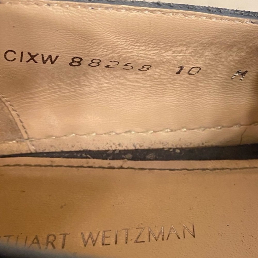 Stuart Weitzman Pearl Crystal Embellished Decor
White Platform Sneakers Slip Ons - Picture 14 of 14